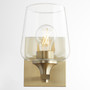Veno 1 Light Wall Mount - Brass