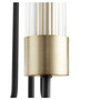Helix 3 Light Wall Mount - Black