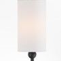 Charlotte 1 Light Wall Mount - Black
