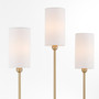 Charlotte 3 Light Wall Mount - Brass