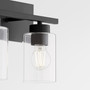 Carter 2 Light Vanity - Black
