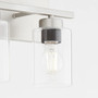 Carter 2 Light Vanity - Nickel