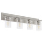 Carter 4 Light Vanity - Nickel