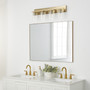 Carter 4 Light Vanity - Brass
