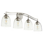 Jardin Clear Seeded Vanity - Nickel