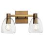 Relo 2 Light Vanity - Dark Brass