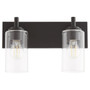 Fallstaff 2 Light Vanity - Black