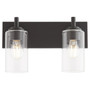 Fallstaff 2 Light Vanity - Black