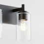 Fallstaff 2 Light Vanity - Black