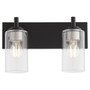 Fallstaff 2 Light Vanity - Black