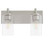 Fallstaff 2 Light Vanity - Nickel