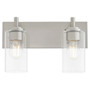 Fallstaff 2 Light Vanity - Nickel