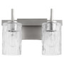 2 Light Vanity - Nickel