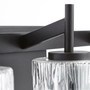 3 Light Vanity - Black