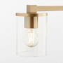 Bolton 4 Light Vanity - Brass