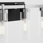 Kilbey 4 Light Vanity - Black
