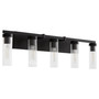 Kilbey 5 Light Vanity - Black