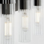 Kilbey 5 Light Vanity - Black