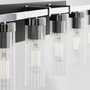 Kilbey 5 Light Vanity - Black