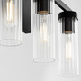 Kilbey 5 Light Vanity - Black