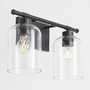 Tribute 2 Light Vanity - Black