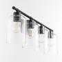 Tribute 4 Light Vanity - Black