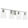 Tribute 4 Light Vanity - Nickel