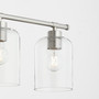 Tribute 4 Light Vanity - Nickel