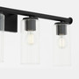 Juniper 4 Light Vanity - Black