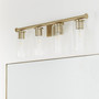 Juniper 4 Light Vanity - Brass
