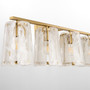 Prestige 4 Light Vanity - Brass