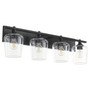 Veno 4 Light Vanity - Black