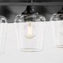 Veno 4 Light Vanity - Black