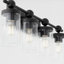 Lee Blvd 4 Light Vanity - Black