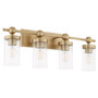 Lee Blvd 4 Light Vanity - Brass