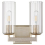 Merrick 2 Light Vanity - Silver
