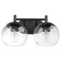 Lyon 2 Light Vanity - Black
