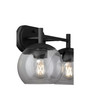 Lyon 2 Light Vanity - Black