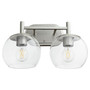 Lyon 2 Light Vanity - Nickel