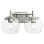 Lyon 2 Light Vanity - Nickel