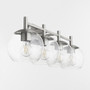 Lyon 4 Light Vanity - Nickel