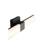 LED 2X9W Vanity - Black