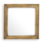 Mirror Magenta Square Vintage Brass Finish
