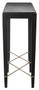 Verona Black Console Table
