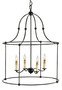 Fitzjames Black Large Lantern