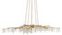 Forest Light Gold Chandelier