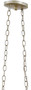 Sethos Silver Rectangular Chandelier