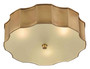 Wexford Brass Flush Mount