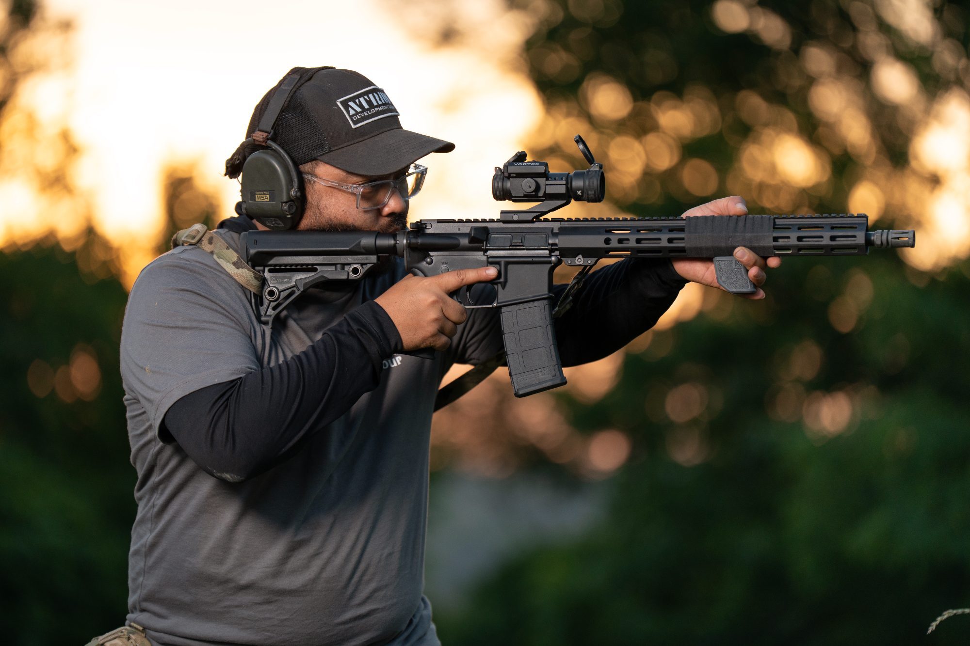 Running the One Horse Express at the range