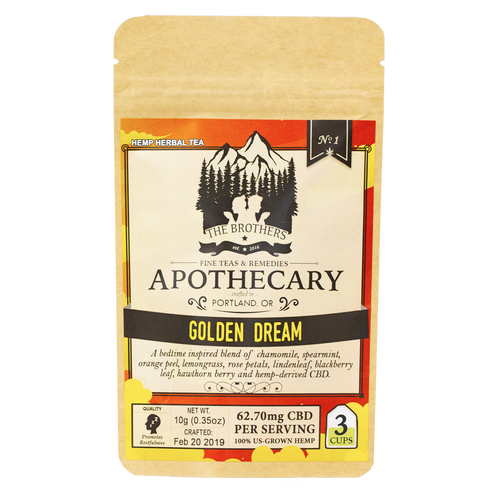 Golden Dream | Hemp CBD Tea Golden Dream | Hemp CBD Tea